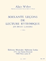 60 Lecons De Lecture Rythmique Vol.2 (book)