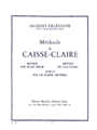 Methode De Caisse-Claire (Method for the Snare Drum)