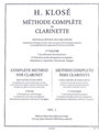Hyacinthe Klose - Methode Complete De Clarinette, Vol. 1