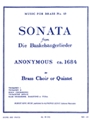 Sonata from Die Bankelsangerlieder