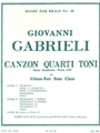 Canzon Quarti Toni