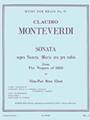 Monteverdi King Sonata Sopra Sancta Maria Brass Ensemble & Vces Sc/pts