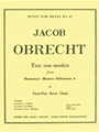 Tsaat Een Meskin (quartet-brass)