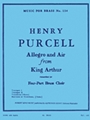 Allegro & Air From 'king Arthur' (quintet-brass)