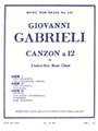 Canzon a 12