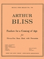 Fanfare For A Coming Of Age (ensemble-brass 8 Or More)