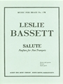 Basset Salute Mfb170 5 Trumpets Score/parts