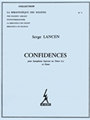 Lancen Confidences Lm005 Soprano Or Tenor Saxophone & Piano Book