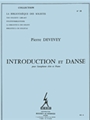 Devevey Introduction Et Danse Lm018 Alto Saxophone & Piano Book