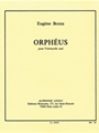 Bozza Eugene Orpheus Cello Solo Book