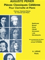 Perier Catherine Pieces Classiques Celebres Clarinet & Piano Book
