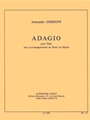 Ghidoni Armando Adagio Flute & Piano Or Harp Book