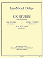 6 Etudes (saxophone Solo)