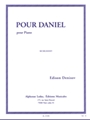 Pour Daniel (piano Solo)