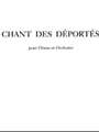 Chant Des Deportes (choral-mixed Accompanied)
