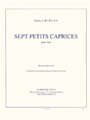 7 Petites Caprices (viola Solo)