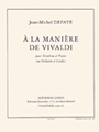 A La Maniere De Vivaldi
