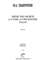 Messe Des Morts A 4 Voix In G Minor (choral-mixed Accompanied