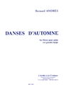 Bernard Andres - Danses Dautomne, Six Pieces Pour Petite (ou Grande) Harpe
