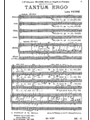 Tantum Ergo Op.2 (satb/organ)