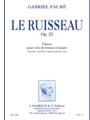 Le Ruisseau Op.22 Choeur De Voix De Femmes Et Piano
