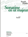 Sonatine En Ut Majeur Pour Piano
