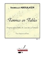 Aboulker La Fontaine Femmes En Fables Voice & Piano Book