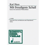 Mit Freudigem Schall Score