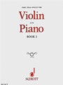 1st Solo Pieces For Violin & Piano  Bk 1
