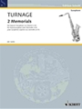 Two Memorials Sopr Sax/b-flat Cl