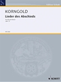 Lieder des Abschieds Op. 14