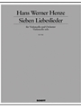 Liebeslieder 7 Cello/orchvc Solo