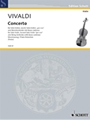Concerto in A Major for 3 Violins Strings and Basso Continuo Per eco RV552