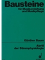 Abriss Der Stimmpsychologie