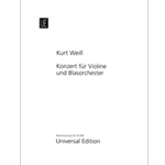 Concerto for Violin and Wind Orchestra, Op. 12 - Violin and Piano Reduction Critical Edition