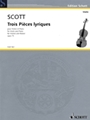 Trois Pieces Lyriques  Opus 73