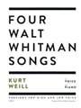 Four Walt Whitman Songs