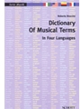 Dictionary of Musical Terms in Four Languages