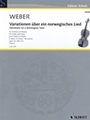 Variations on a Norwegian Tune  Op. 22  WeV P.4