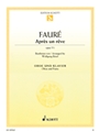 Apres Un Reve  Opus 7/1