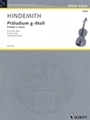 Prelude G Minor For Solo Violin