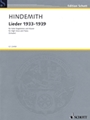 Lieder 1933-1939