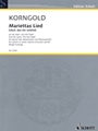 Mariettas Lied, Op. 12