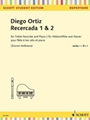 Recercada 1 & 2 for Treble Recorder and Piano Schott Student Ed