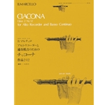 Ciacona Op. 2 No. 12 - for Alto Recorder and Basso Continuo