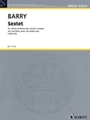 Sextet (1992-93) - for clarinet doubling bass clarinet, trumpet, two marimbas, piano and double bass