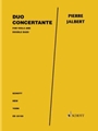 Duo Concertante for Viola and Double Bass - Two Performance Scores