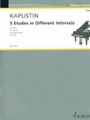 5 Etudes in Different Intervals Op. 68