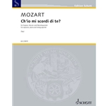 Ch'io Mi Scordi Di Te? - Soprano, Piano and Orchestra Score and Parts