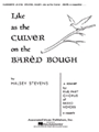 Like As The Culver On The Bared Bough